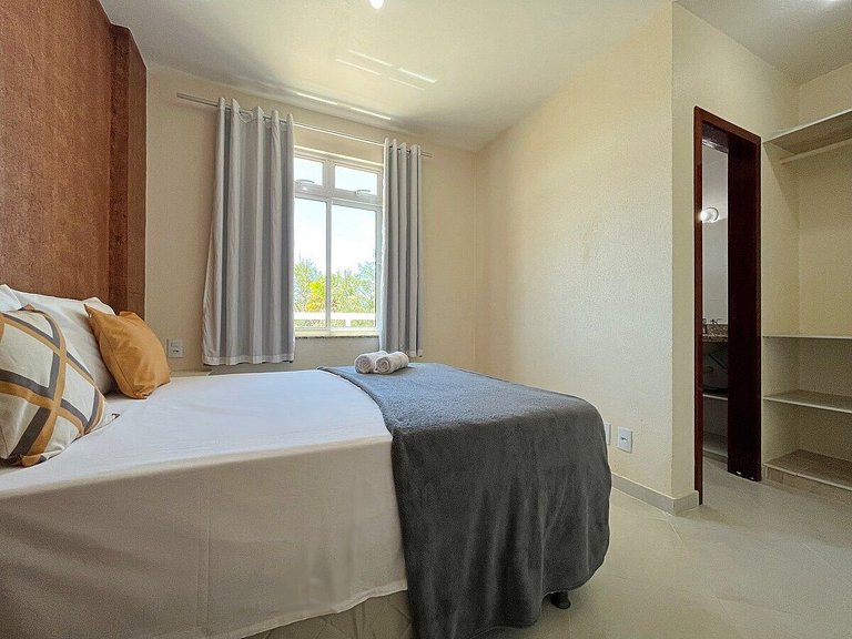 TOP 2 QUARTOS em Condominio- PISCINA, CHURRASQUEIRA, ESTACIO