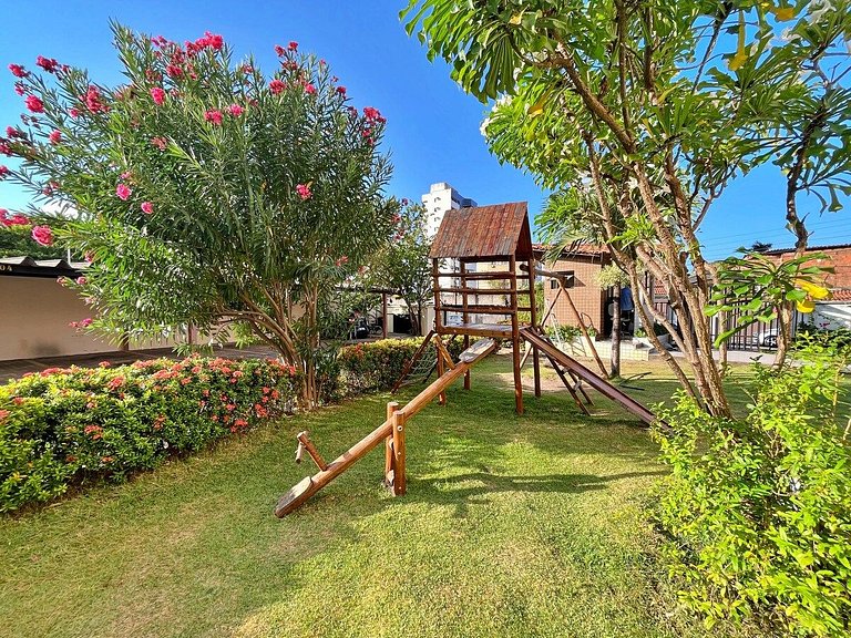 Para famílias e grupos PORTARIA 24h com garagem WIFI200M