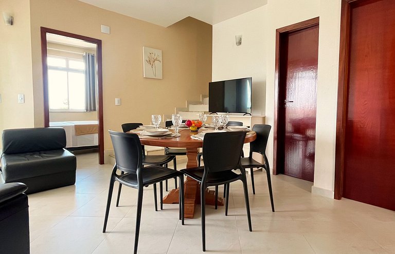 DÚPLEX 3 SUÍTES-WIFI/AR/NETFLIX Minutos Beach Park