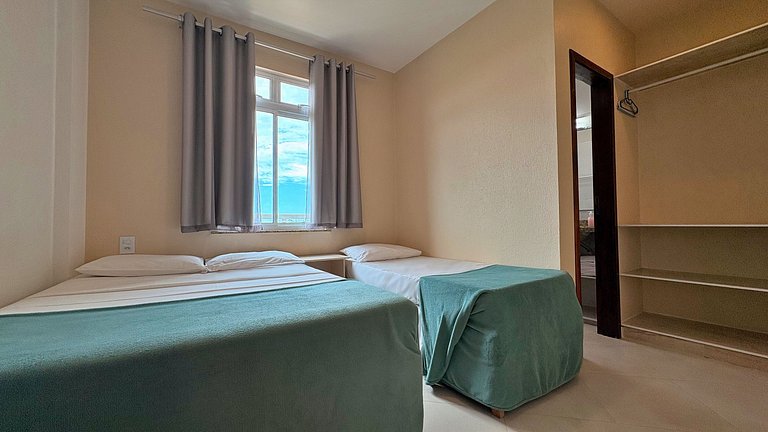 DÚPLEX 3 SUÍTES-WIFI/AR/NETFLIX Minutos Beach Park