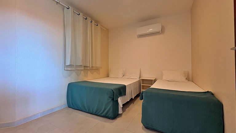 DÚPLEX 3 SUÍTES-WIFI/AR/NETFLIX Minutos Beach Park